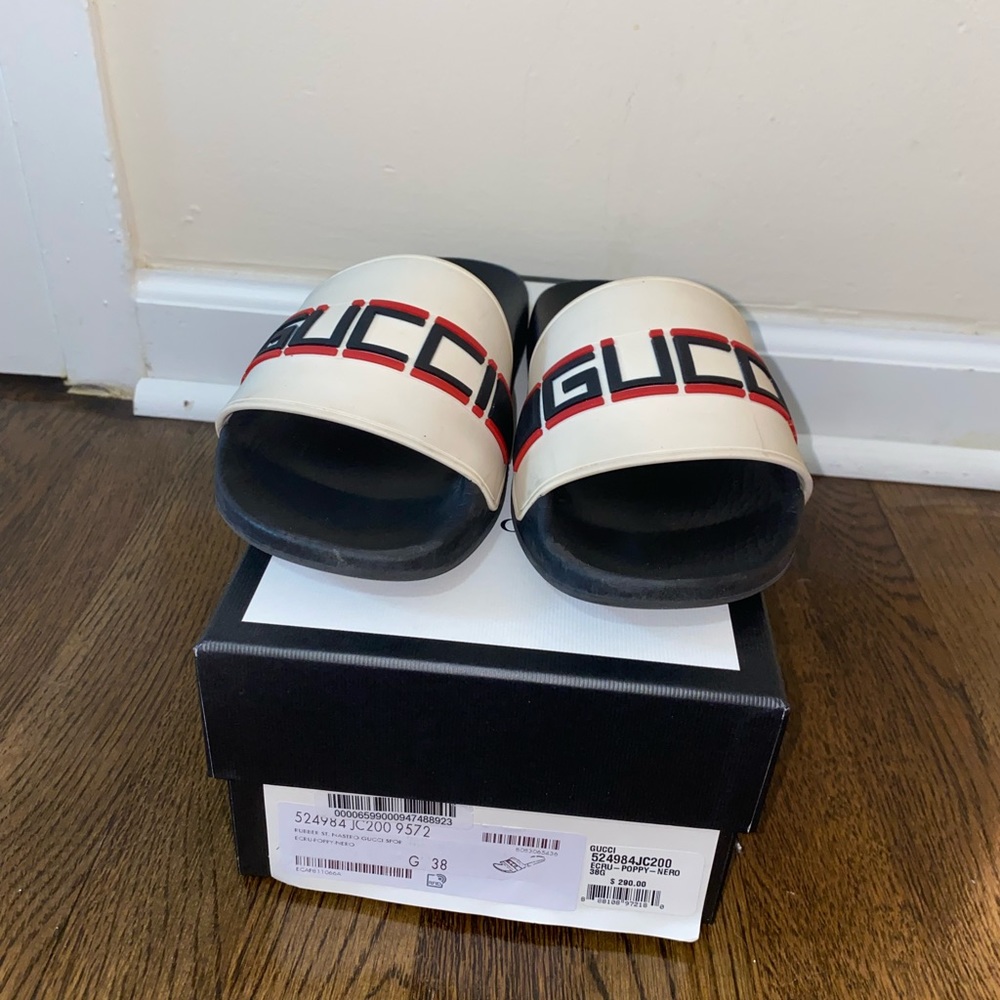 Gucci slides men size 6 rare
